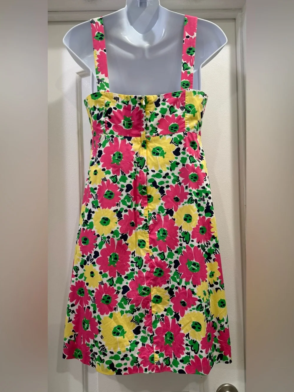 Lilly Pulitzer Avaline Dress Doodle Bug Daisy Floral Size 6